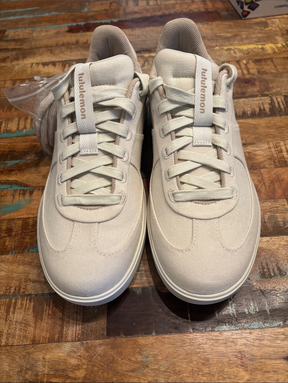 Brand New Women’s Lulu City Verse Cream Sneaker Sz 8 MSRP $138